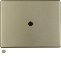 10049011 Centre plate for cable outlet Berker Arsys,  light bronze matt,  lacquered