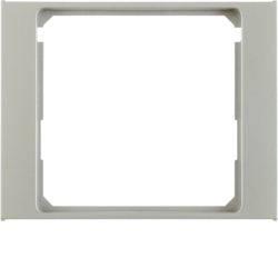 11087004 Intermediate ring for central plate Berker K.5, stainless steel matt,  lacquered