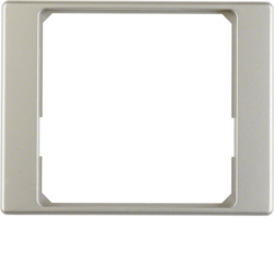11089104 Adapter ring for centre plate 50 x 50 mm Berker Arsys,  stainless steel matt,  lacquered