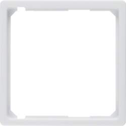 11096089 Intermediate ring for central plate Berker Q.1/Q.3/Q.7/Q.9, polar white velvety