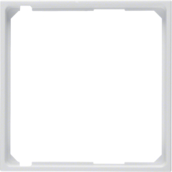11098989 Intermediate ring for central plate Berker S.1/B.3/B.7, polar white glossy
