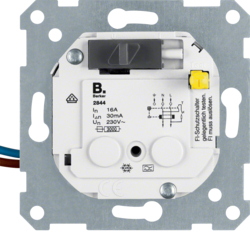 2844 Residual current circuit-breaker Light control