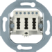 450002 TAE socket outlet 3x6 NFN Communication technology,  white matt