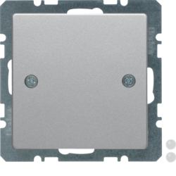 10096074 Blind plug with centre plate,  screw-on Berker Q.1/Q.3/Q.7/Q.9
