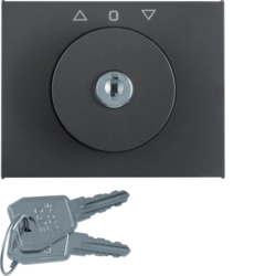 1079040200 Key can be removed in 3 positions,  Berker Arsys