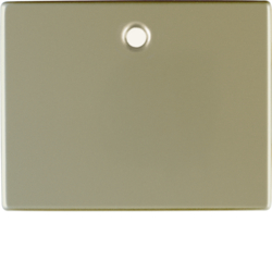 11479011 Centre plate for pullcord switch/pullcord push-button Berker Arsys,  light bronze matt,  lacquered