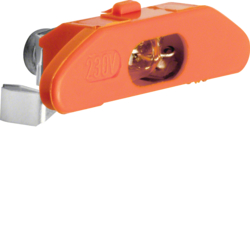 160514 Neon lamp unit with N terminal Light control, orange
