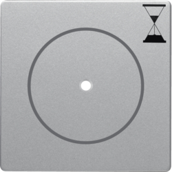 16746084 Centre plate for time relay insert Push-button with clear lens,  Berker Q.1/Q.3/Q.7/Q.9
