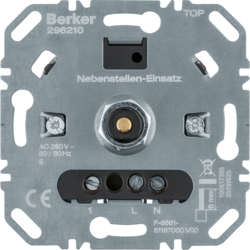 296210 Extension units insert for universal rotary dimmer with soft-lock,  Light control