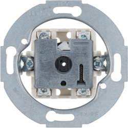 389300 Rotary switch,  2pole off Serie 1930/Glas/R.classic