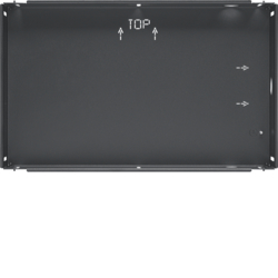 75900116 Flush-mounted housing for 16" touch panel KNX,  anthracite,  lacquered