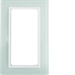 13096909 Glass frame with large cut-out Berker B.7, glass polar white/polar white matt
