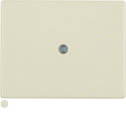10050002 Centre plate for cable outlet Berker Arsys,  white glossy