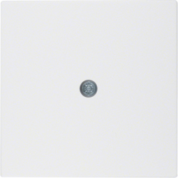 10191909 Centre plate for cable outlet Berker S.1/B.3/B.7, polar white matt