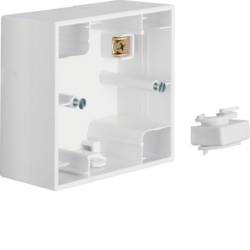 10417009 Surface-mounted housing 1gang Berker K.1, polar white glossy