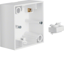 10419909 Surface-mounted housing 1gang Berker S.1, polar white matt