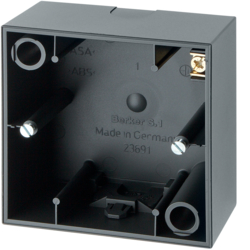 10419949 Surface-mounted housing 1gang Berker S.1, anthracite,  matt