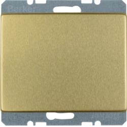 10440002 Blind plug with centre plate Berker Arsys,  gold matt,  aluminium anodised