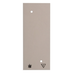 1055 Base plate self-extinguishing for 3gang socket outlet Surface-mounted accessories,  white