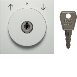 1081190900 Key can be removed in 0 position,  Berker S.1/B.3/B.7