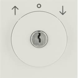 1081898200 Key can be removed in 0 position,  Berker S.1/B.3/B.7