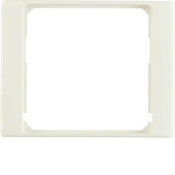 11080002 Intermediate ring for central plate Berker Arsys,  white glossy