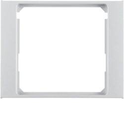 11087003 Intermediate ring for central plate Berker K.5, aluminium,  matt,  lacquered