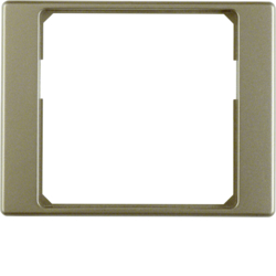 11089111 Adapter ring for centre plate 50 x 50 mm Berker Arsys,  light bronze matt,  lacquered