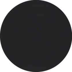 11372045 Zentralstück für Drehdimmer/ Drehpotenziometer mit Regulierknopf,  Berker R.1/R.3/R.8, schwarz glänzend