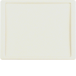 12040012 Centre plate for nurse call system Berker Arsys,  white glossy