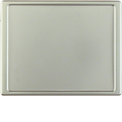 12049004 Centre plate for nurse call system Berker Arsys,  stainless steel matt,  lacquered