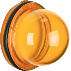 124102 Cover for pilot lamp E14 yellow,  transparent