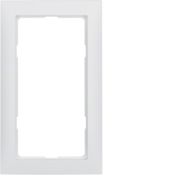 13099909 Frame with large cut-out Berker S.1, polar white matt