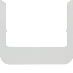13192184 Design frame,  rounded Aluminium,  aluminium anodised