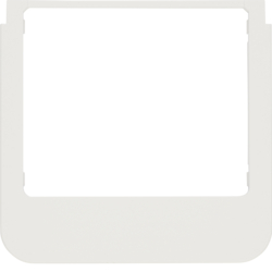 13192189 Design frame,  rounded polar white glossy