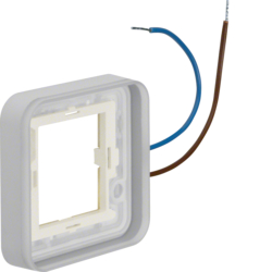 13383513 Frame 1gang,  can be illuminated 230 V,  for housing surface-mounted Berker W.1, blue