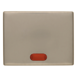 14160001 Rocker with lens,  Berker Arsys,  light bronze matt,  aluminium lacquered