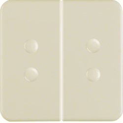 1565 Rocker 2gang Splash-protected flush-mounted IP44, white glossy