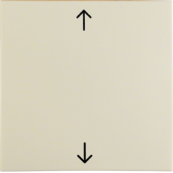 16208912 Rocker with imprinted arrows symbol Berker S.1/B.3/B.7, white glossy