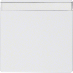 16266089 Rocker with labelling field,  Berker Q.1/Q.3/Q.7/Q.9, polar white velvety