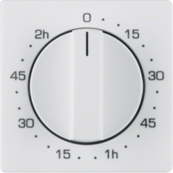 16336089 Centre plate for mechanical timer Berker Q.1/Q.3/Q.7/Q.9, polar white velvety