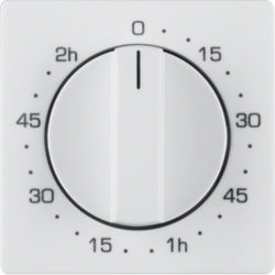 16336089 Centre plate for mechanical timer Berker Q.1/Q.3/Q.7/Q.9, polar white velvety