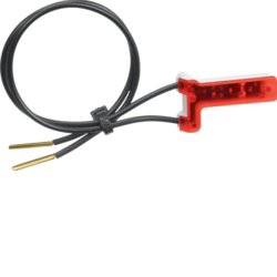 16873501 LED unit 12...24 V,  for for wiring with switches/push-buttons Berker W.1, red