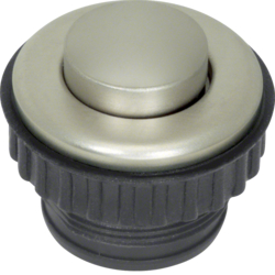 181113 Push-button,  NO contact Berker TS,  stainless steel matt,  brushed nickel