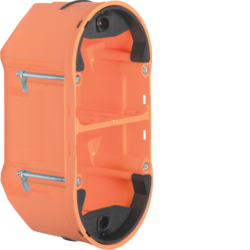 1870 Wall box 2gang Berker TS Sensor,  orange matt