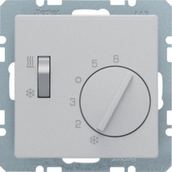 20296084 Thermostat,  change-over heating/cooling switch Berker Q.1/Q.3/Q.7/Q.9