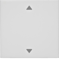 24111289 Rocker with imprinted arrows symbol for EnOcean radio wall-transmitter module Berker S.1/B.3/B.7, polar white glossy