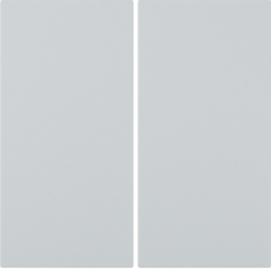 24121109 Rocker 2gang for EnOcean radio wall-transmitter module Berker S.1/B.3/B.7, polar white matt