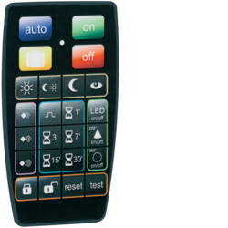 2771 IR hand-held transmitter for motion detector comfort