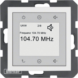 28848989 Berker Radio Touch polar white glossy
